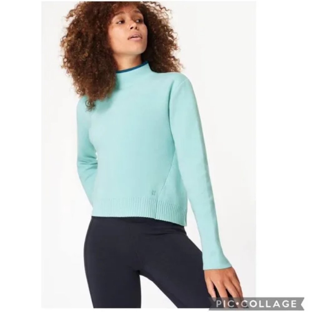 Sweaty Betty Blue Sweater (circa 2021)